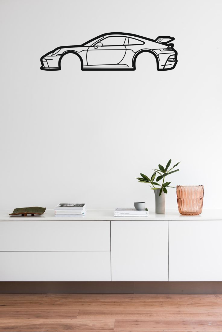 Porsche 911 GT3 RS BOK – Dekoracja Ścienna