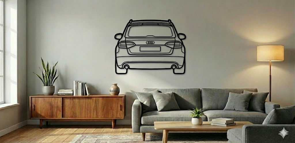 AUDI A4 B6 TYŁ – Dekoracja Ścienna