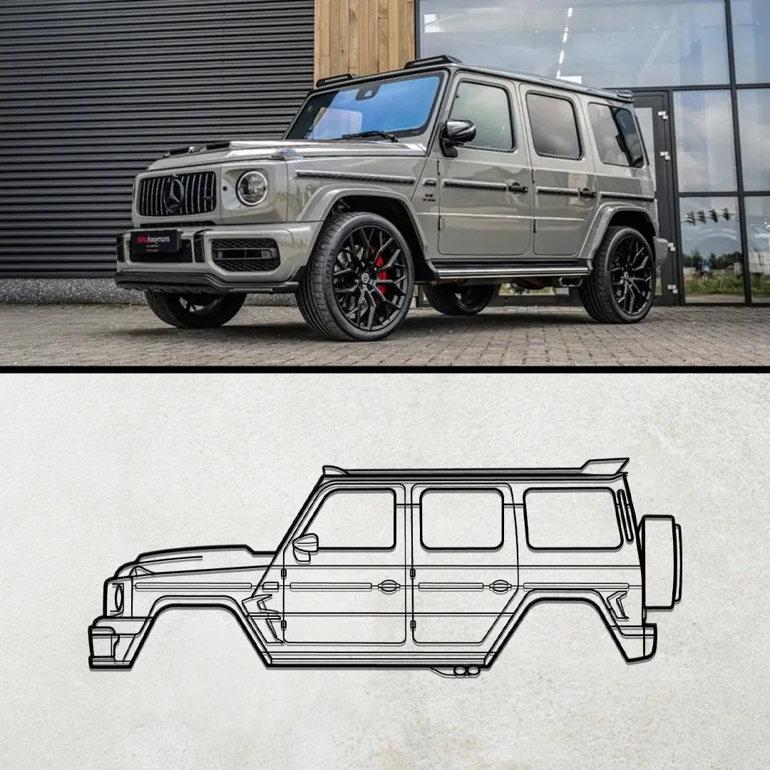 Personalizowany Model Pojazdu na Ścianę