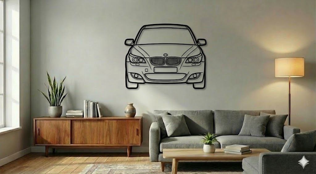 BMW E60 PRZÓD – Dekoracja Ścienna