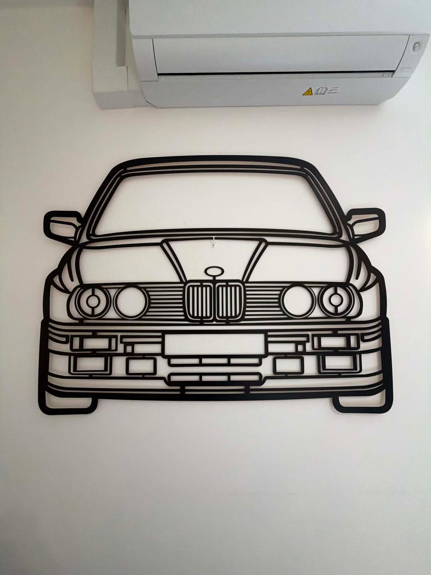MERCEDES W124 PRZÓD – Dekoracja Ścienna