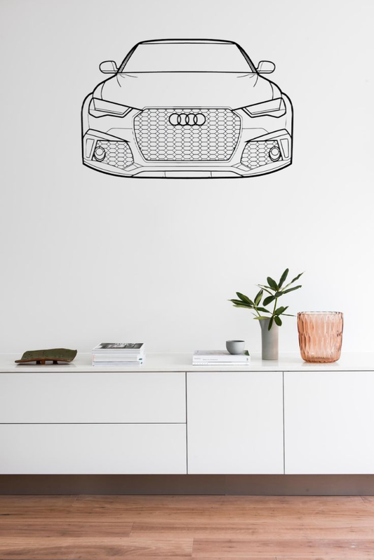 AUDI RS6 PRZÓD – Dekoracja Ścienna