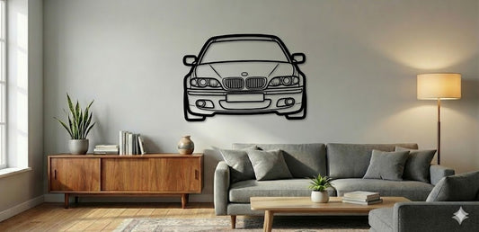BMW E46 PRZÓD( Druga sylwetka)  – Dekoracja Ścienna