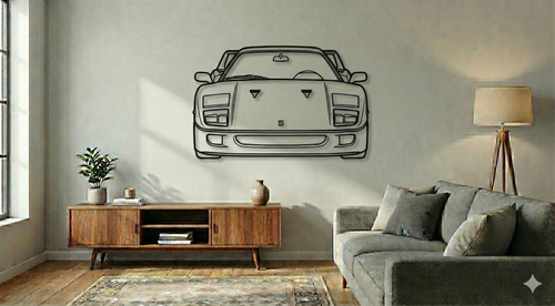 FERRARI F40 PRZÓD  – Dekoracja Ścienna