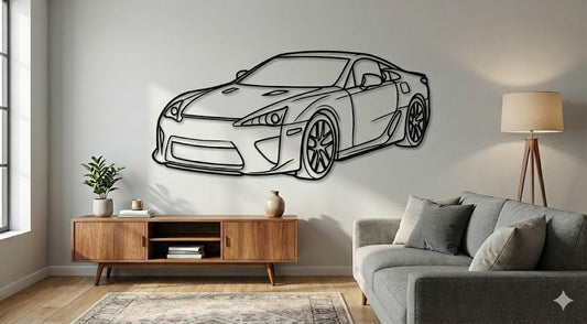 LEXUS LFA UKOS  – Dekoracja Ścienna