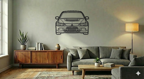 MITSUBISHI LANCER EVO 9 PRZÓD– Dekoracja Ścienna