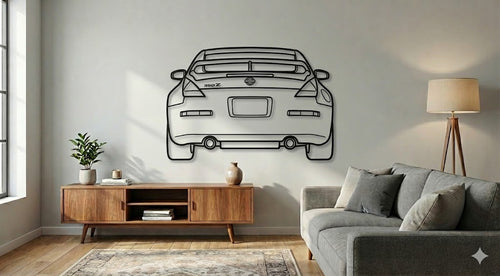 NISSAN 350Z TYŁ  – Dekoracja Ścienna