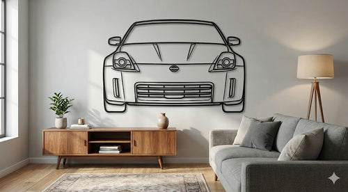 NISSAN 350Z PRZÓD  – Dekoracja Ścienna