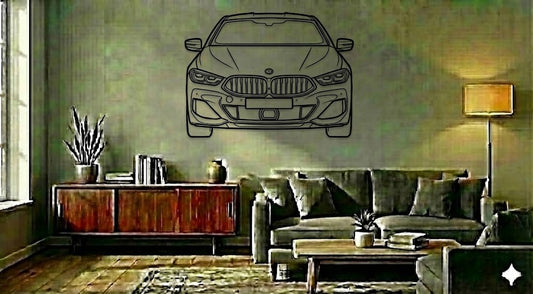 BMW G15 Seria 8 PRZÓD  – Dekoracja Ścienna