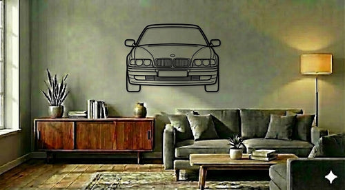 BMW E38 PRZÓD – Dekoracja Ścienna