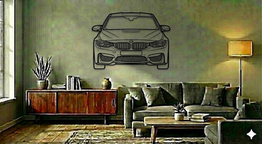 BMW F80 M3 PRZÓD  – Dekoracja Ścienna