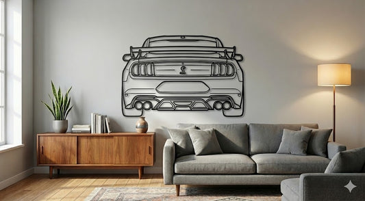 MUSTANG SHELBY GT500 TYŁ  – Dekoracja Ścienna
