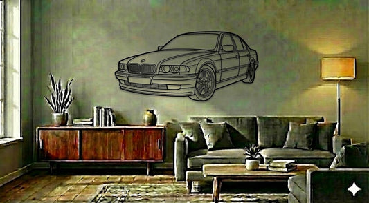 BMW E38 SKOS – Dekoracja Ścienna