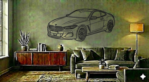 BMW G15 Seria 8 SKOS  – Dekoracja Ścienna