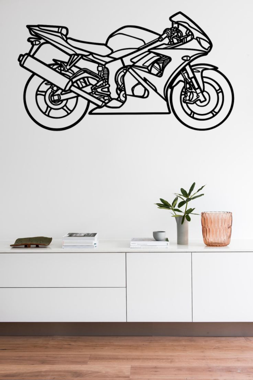 YAMAHA R6 BOK – Dekoracja Ścienna