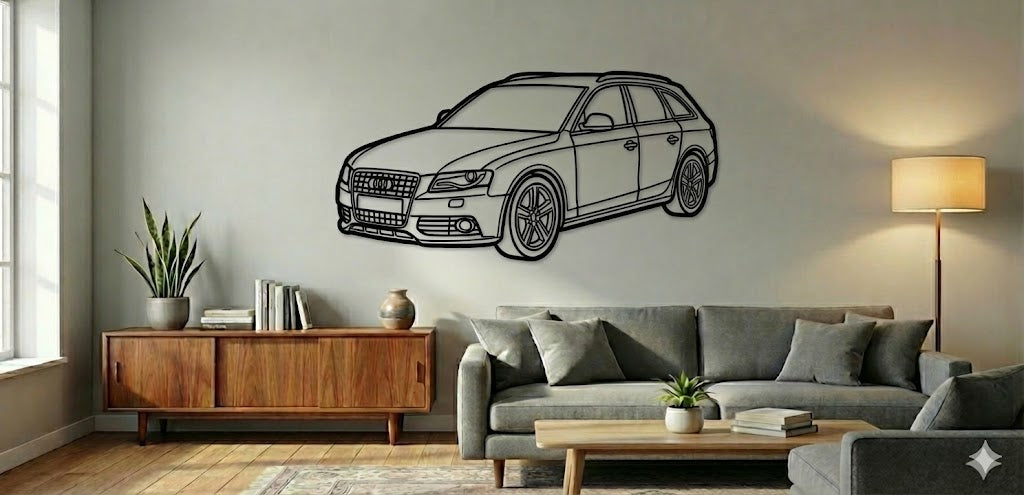 AUDI A4 B6 UKOS  – Dekoracja Ścienna
