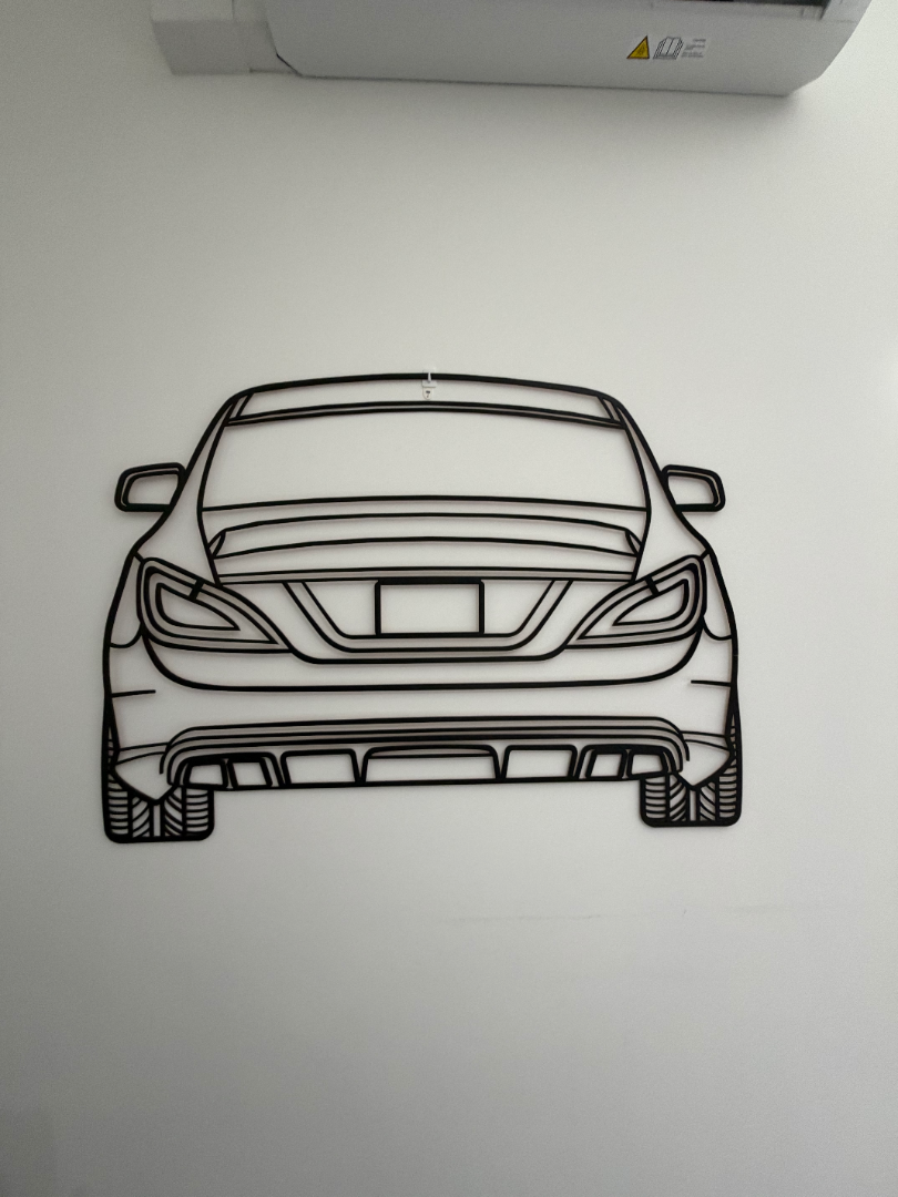 Personalizowany Model Pojazdu na Ścianę