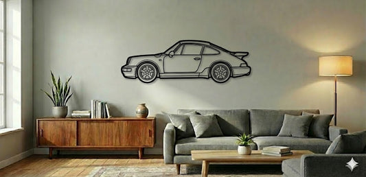 PORSCHE 964 BOK  – Dekoracja Ścienna