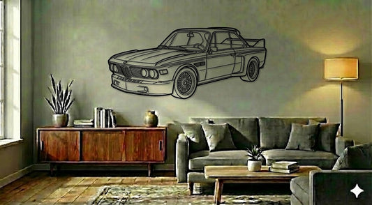 BMW CSL E9 (Batcar) SKOS  – Dekoracja Ścienna