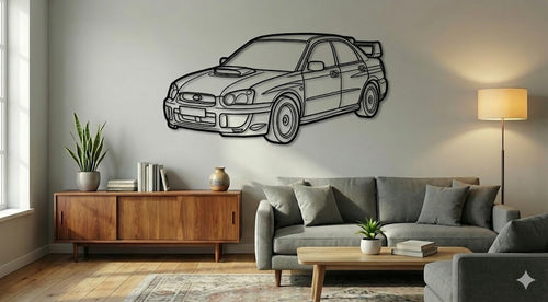 SUBARU WRX STI BLOBEYE UKOS – Dekoracja Ścienna