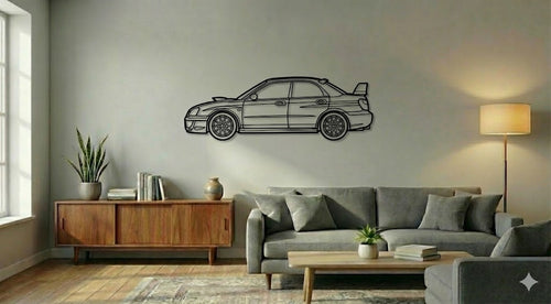 SUBARU WRX STI BLOBEYE BOK – Dekoracja Ścienna