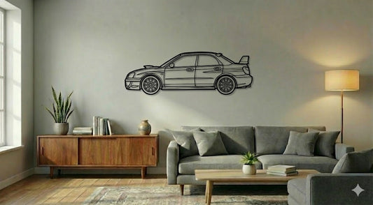SUBARU WRX STI BLOBEYE BOK – Dekoracja Ścienna
