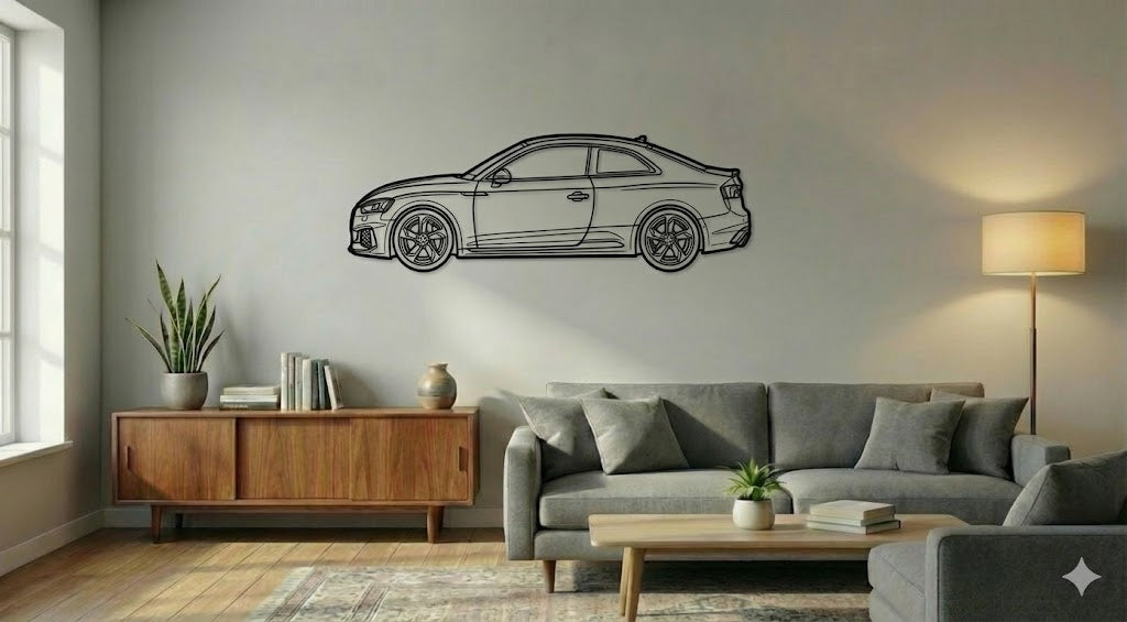AUDI RS5 BOK – Dekoracja Ścienna