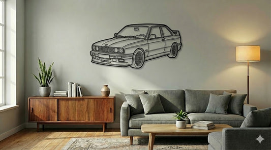 BMW E30 UKOS – Dekoracja Ścienna