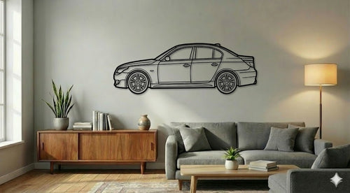 BMW E60 BOK – Dekoracja Ścienna
