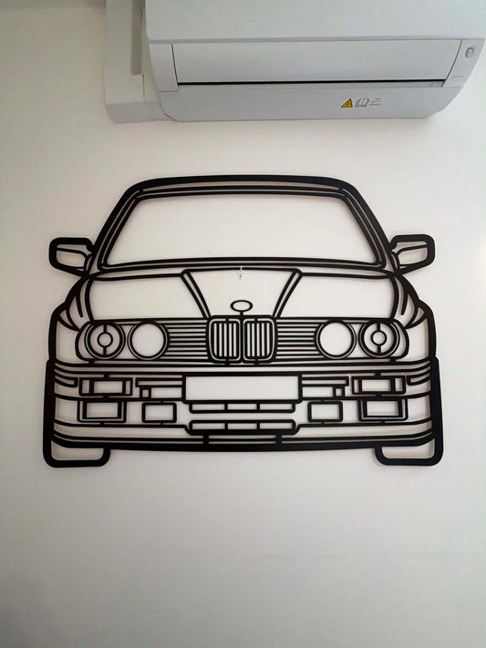 MERCEDES W124 PRZÓD – Dekoracja Ścienna
